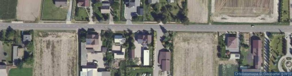 Zdjęcie satelitarne Strzegowa ul.