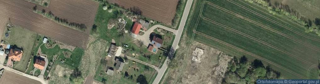 Zdjęcie satelitarne Strzelce Dolne ul.