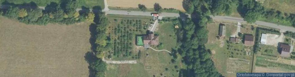 Zdjęcie satelitarne Strzelce Wielkie ul.