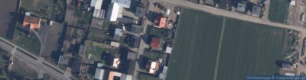 Zdjęcie satelitarne Strzelce Wielkie ul.