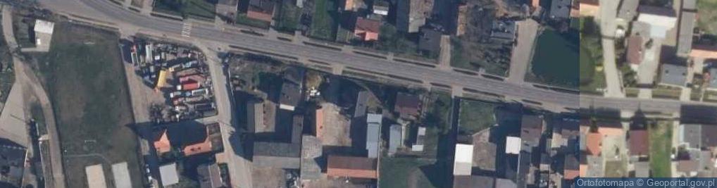 Zdjęcie satelitarne Strzelce Wielkie ul.