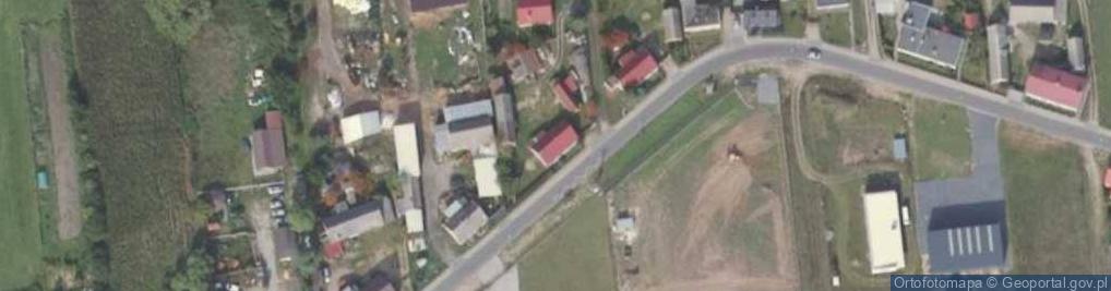 Zdjęcie satelitarne Strzelęcin ul.