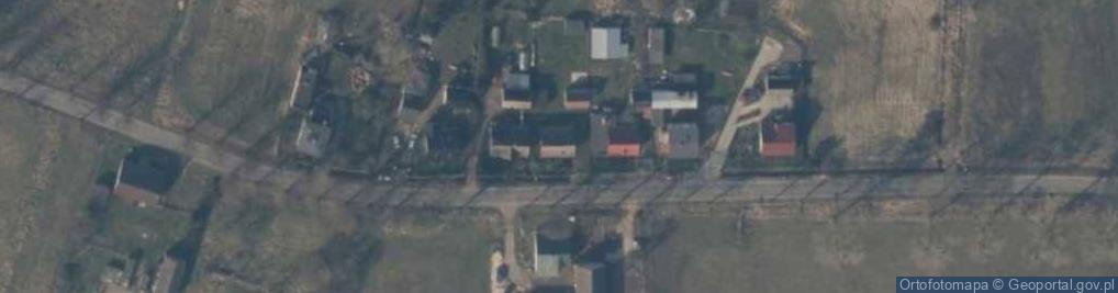 Zdjęcie satelitarne Strzelewo ul.