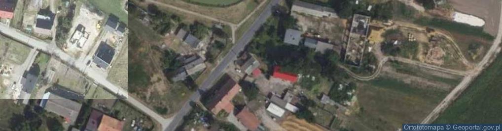 Zdjęcie satelitarne Strzępiń ul.