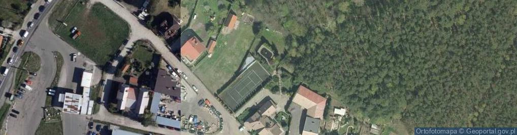 Zdjęcie satelitarne Strzyżawa ul.