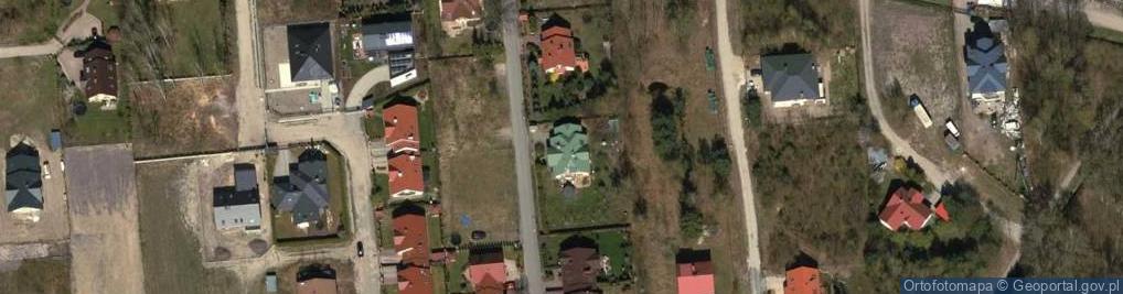 Zdjęcie satelitarne Starych Dębów ul.