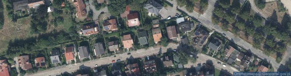 Zdjęcie satelitarne Starego Wiarusa ul.