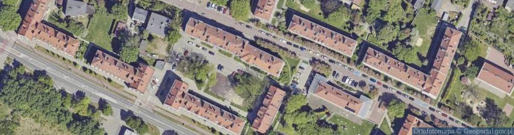 Zdjęcie satelitarne Stefana Batorego ul.