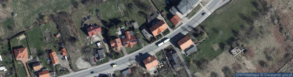 Zdjęcie satelitarne Strzegomska ul.