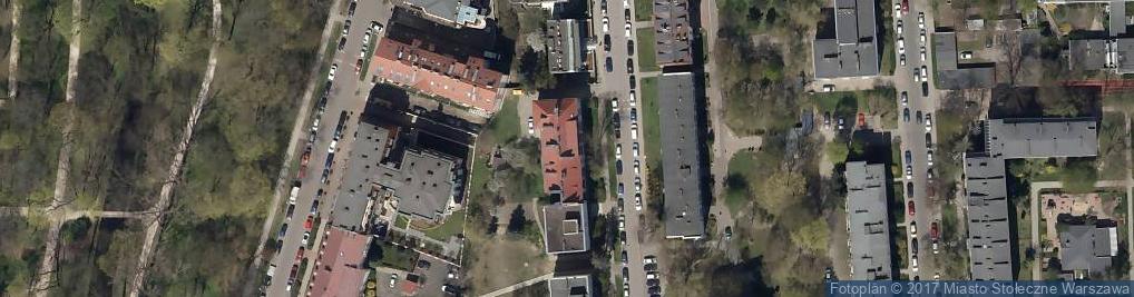 Zdjęcie satelitarne Stępińska ul.