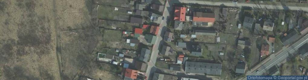 Zdjęcie satelitarne Strażacka ul.