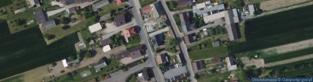 Zdjęcie satelitarne Strażacka ul.