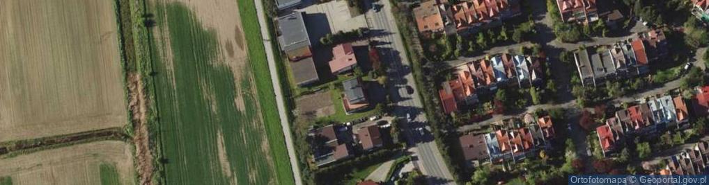 Zdjęcie satelitarne Strachocińska ul.
