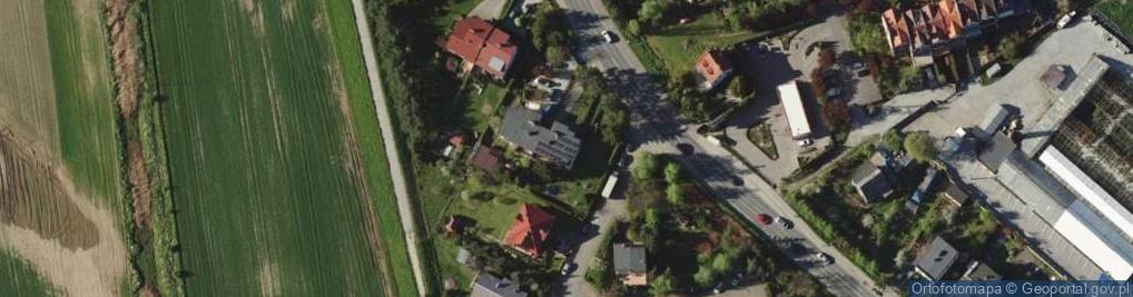 Zdjęcie satelitarne Strachocińska ul.