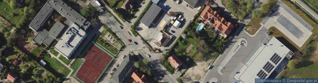 Zdjęcie satelitarne Strachocińska ul.