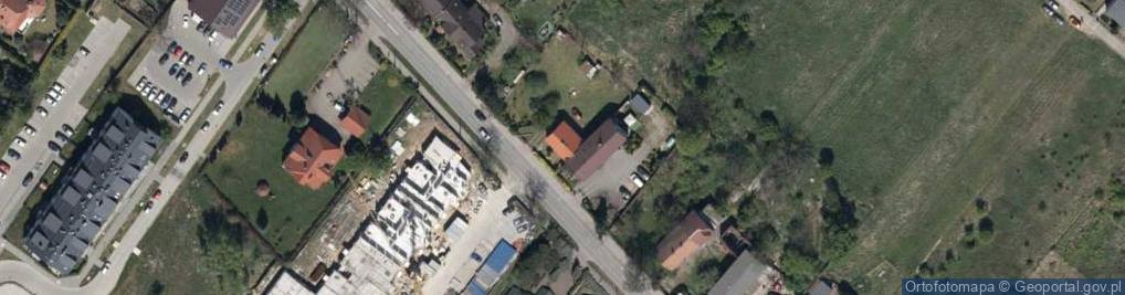 Zdjęcie satelitarne Strachocińska ul.