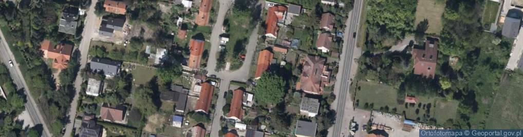 Zdjęcie satelitarne Strączkowa ul.