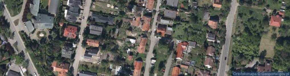 Zdjęcie satelitarne Strączkowa ul.