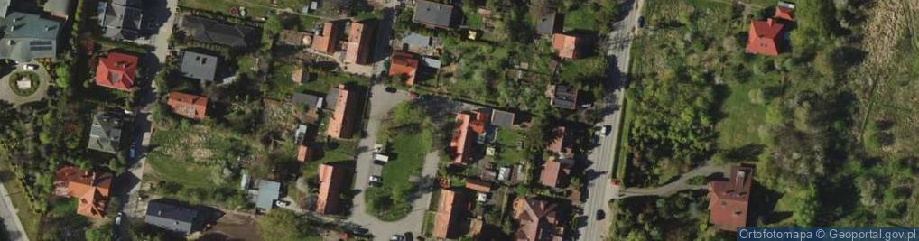 Zdjęcie satelitarne Strączkowa ul.