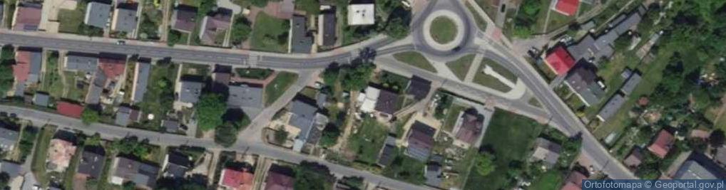 Zdjęcie satelitarne Strażacka ul.