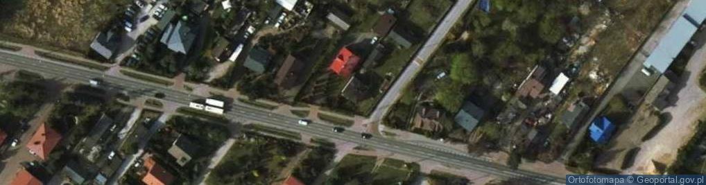 Zdjęcie satelitarne Stołeczna ul.