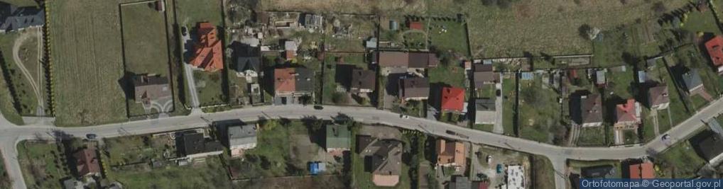 Zdjęcie satelitarne Strumień-Wierczki ul.