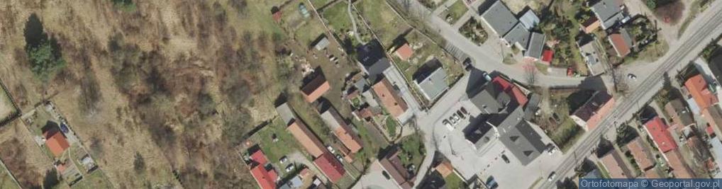Zdjęcie satelitarne Stary Kisielin-Przedszkolna ul.