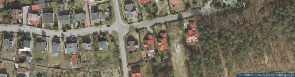 Zdjęcie satelitarne Stary Kisielin-Urocza ul.