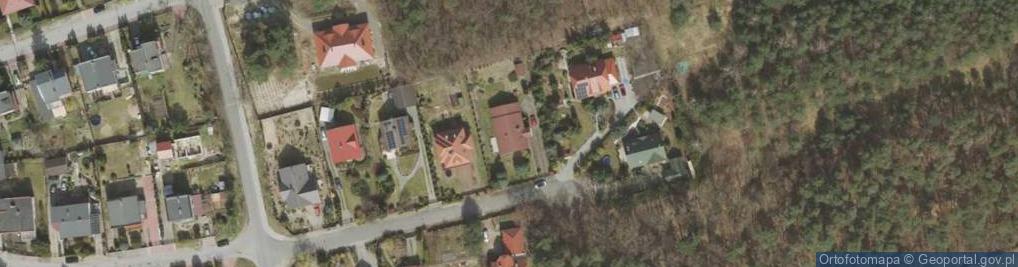 Zdjęcie satelitarne Stary Kisielin-Urocza ul.