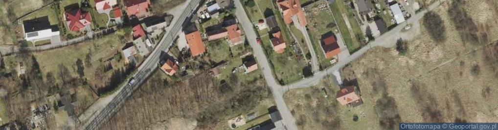 Zdjęcie satelitarne Stary Kisielin-Wiosenna ul.