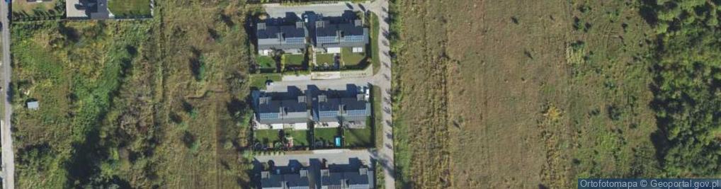 Zdjęcie satelitarne Stary Kisielin-Wiosenna ul.