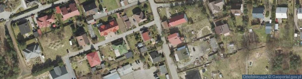 Zdjęcie satelitarne Stary Kisielin-Wiosenna ul.