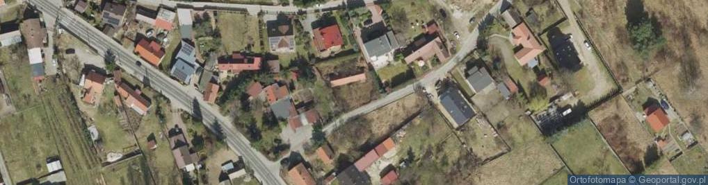 Zdjęcie satelitarne Stary Kisielin-Zakole ul.