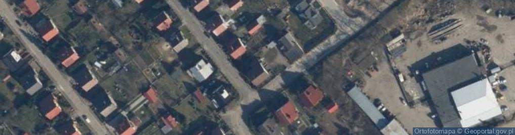 Zdjęcie satelitarne Sudecka ul.