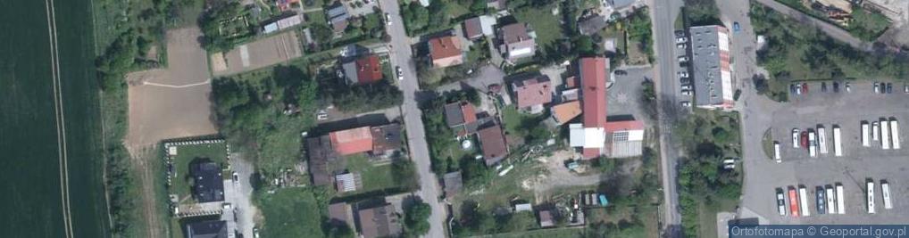 Zdjęcie satelitarne Sudecka ul.