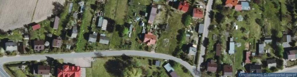 Zdjęcie satelitarne Suchcickiego, ks. ul.