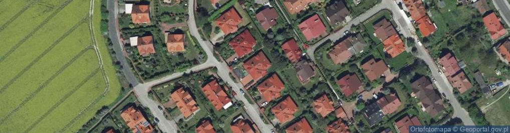 Zdjęcie satelitarne Suche Łąki ul.