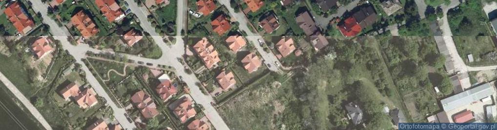 Zdjęcie satelitarne Suche Łąki ul.