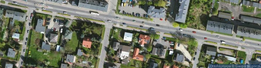Zdjęcie satelitarne Sulejowska ul.
