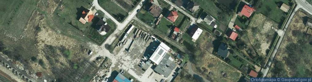 Zdjęcie satelitarne Suski ul.