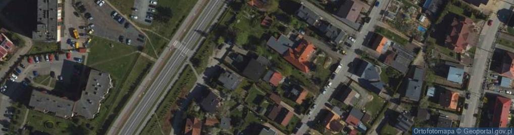 Zdjęcie satelitarne Suchostrzycka ul.