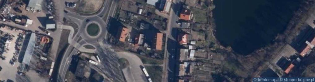 Zdjęcie satelitarne św. Bonifacego ul.