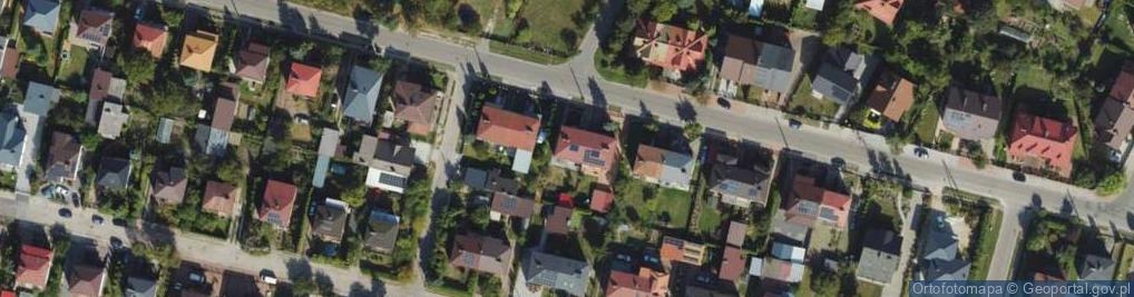 Zdjęcie satelitarne Sworska ul.