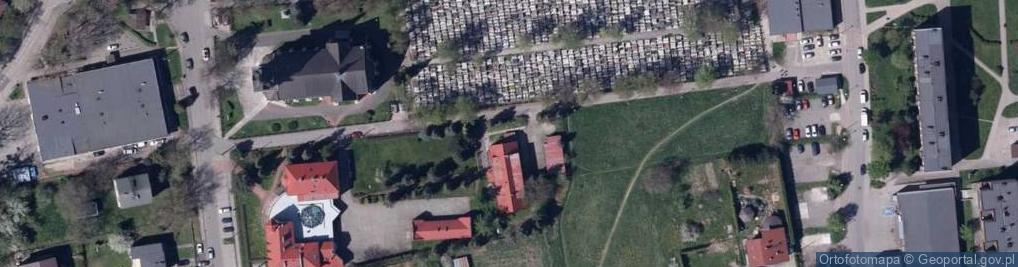 Zdjęcie satelitarne św. Jana Chrzciciela ul.