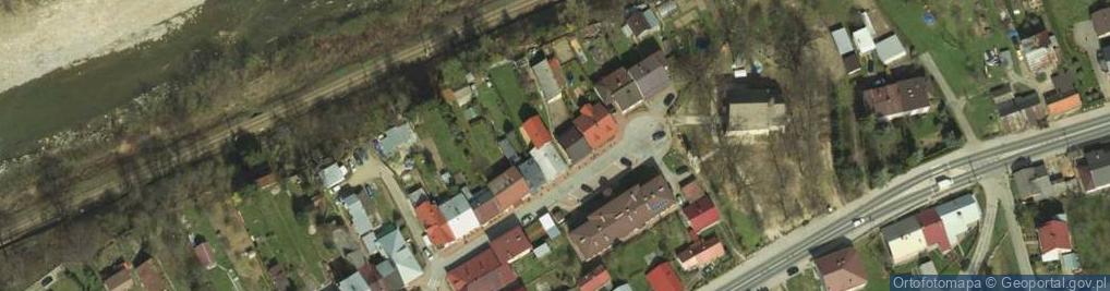 Zdjęcie satelitarne św. Zofii ul.