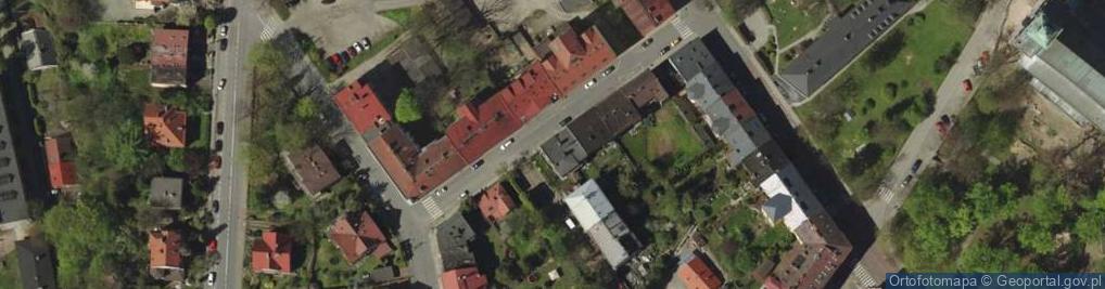 Zdjęcie satelitarne Świeżego Ignacego, ks. ul.