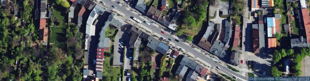 Zdjęcie satelitarne św. Rocha ul.