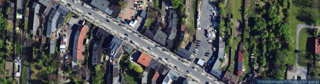 Zdjęcie satelitarne św. Rocha ul.