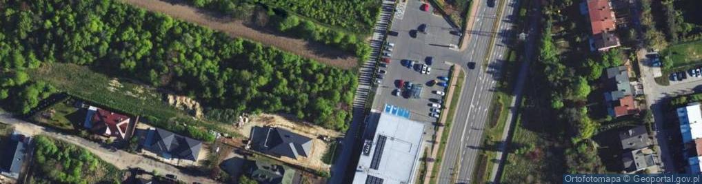 Zdjęcie satelitarne św. Brata Alberta ul.