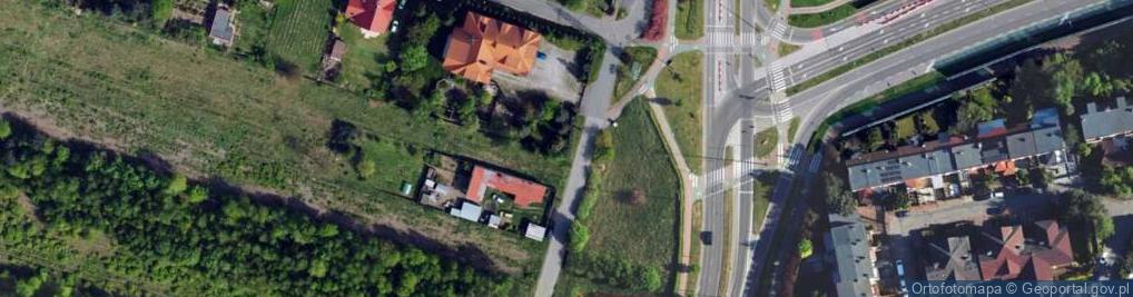 Zdjęcie satelitarne św. Brata Alberta ul.